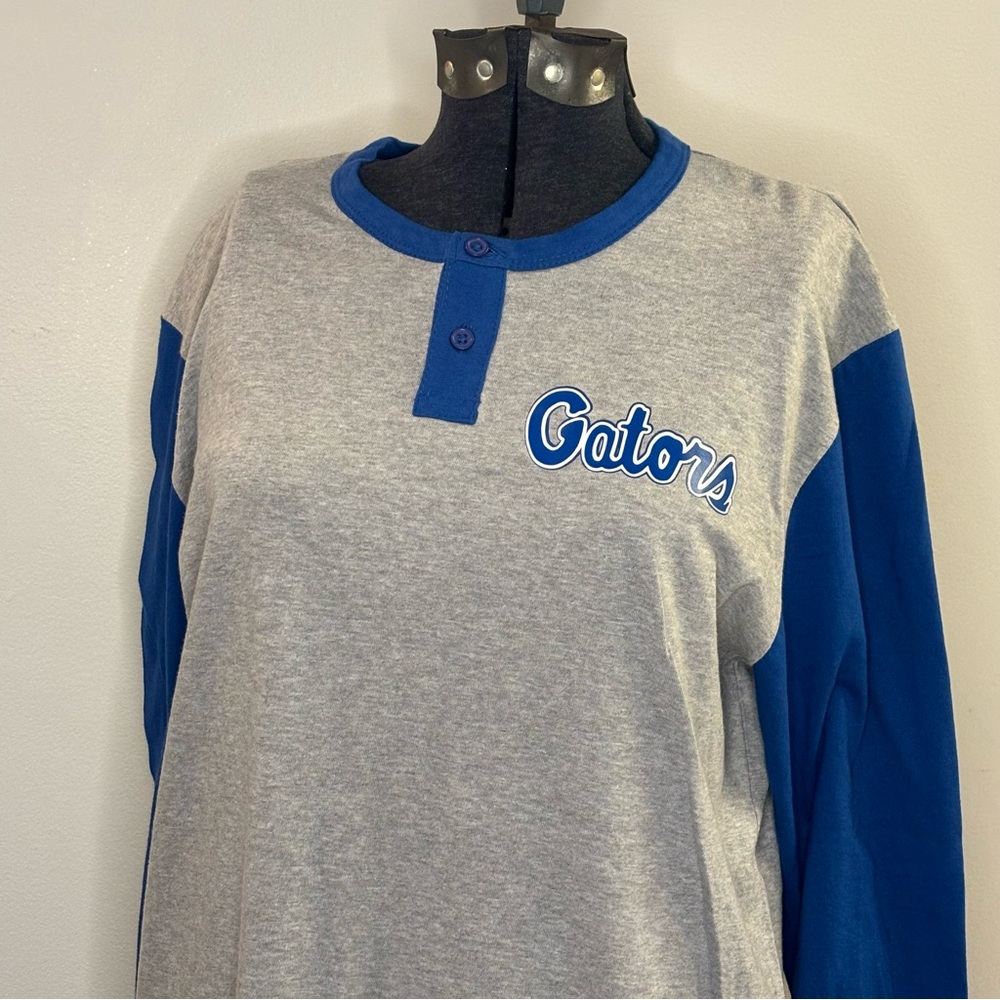 🐊Florida Gators🐊 Longsleeve Baseball Henley Tee
